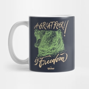 Wild Series - A Great Roar is Freedom Mug